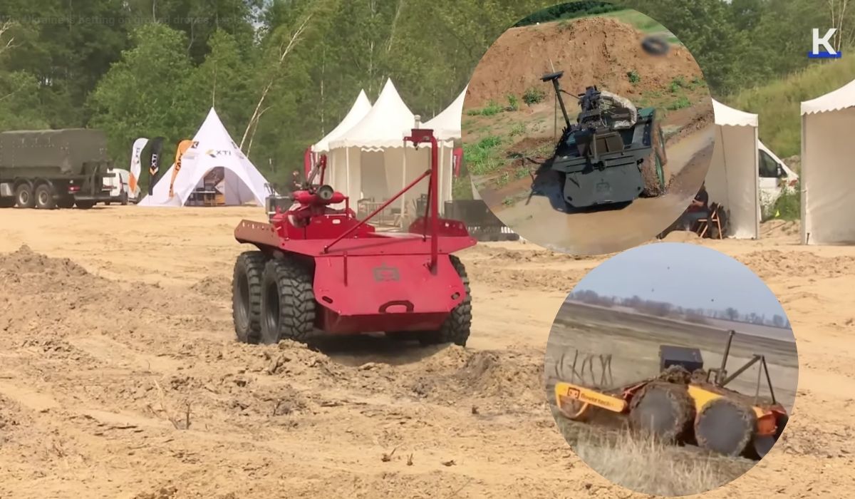 Ukraińcy zadowoleni z dronów naziemnych na froncie, wspierają logistykę, saperów i ratowników
