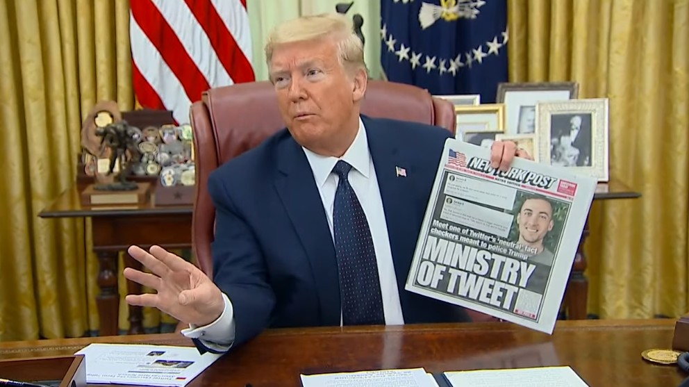 Trump podpisał rozporządzenie w sprawie mediów społecznościowych