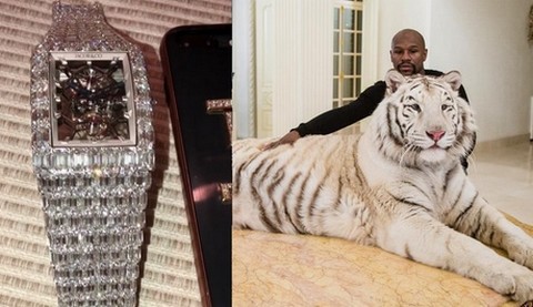 Floyd Mayweather kupił zegarek za 18 milionów dolarów