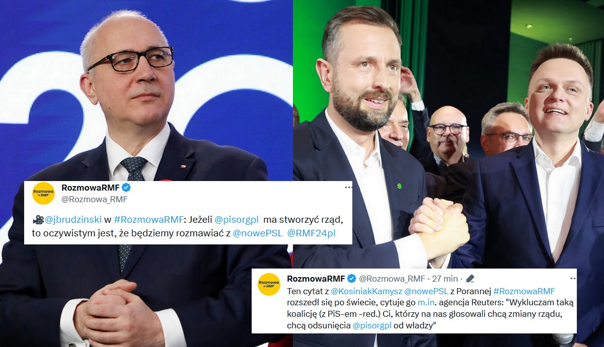 PiS mówi, że chciałoby rozmawiać z PSL o koalicji, a ludowcy mówią, że nie chcą