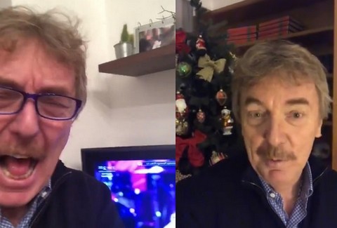 Boniek śpiewa sylwestrowy hit TVP