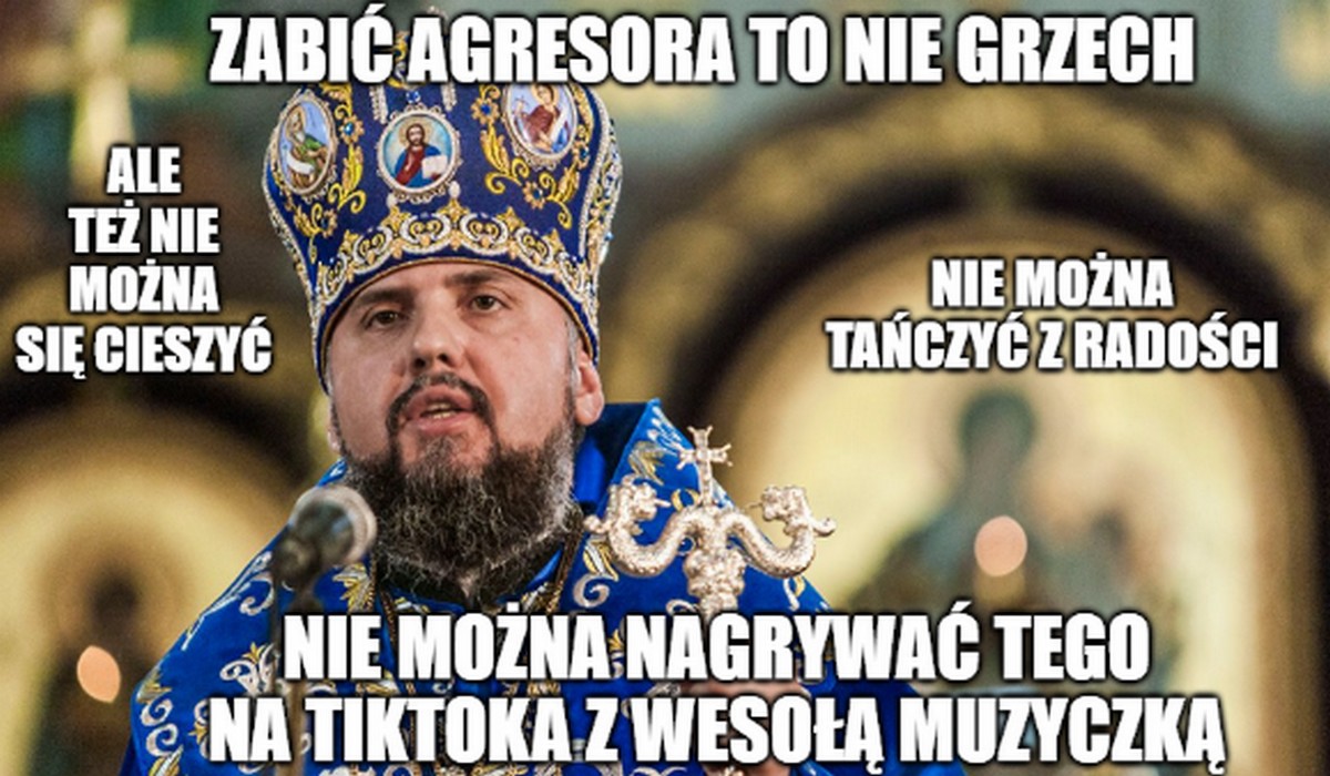 Metropolita Epifaniusz wyjaśnia moralne rozterki: zabijanie agresorów to nie grzech
