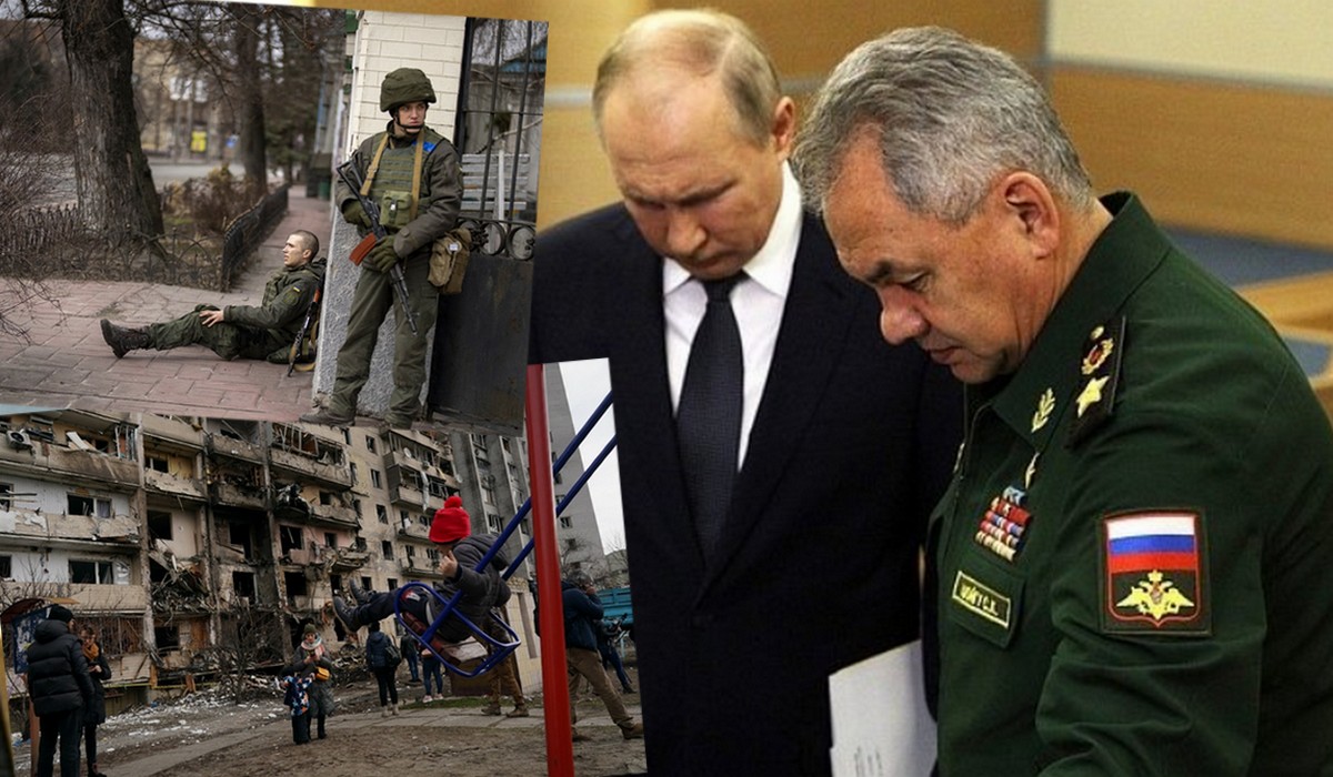 Minister obrony Rosji mówi, że inwazja idzie zgodnie z planem, chociaż raczej nie idzie