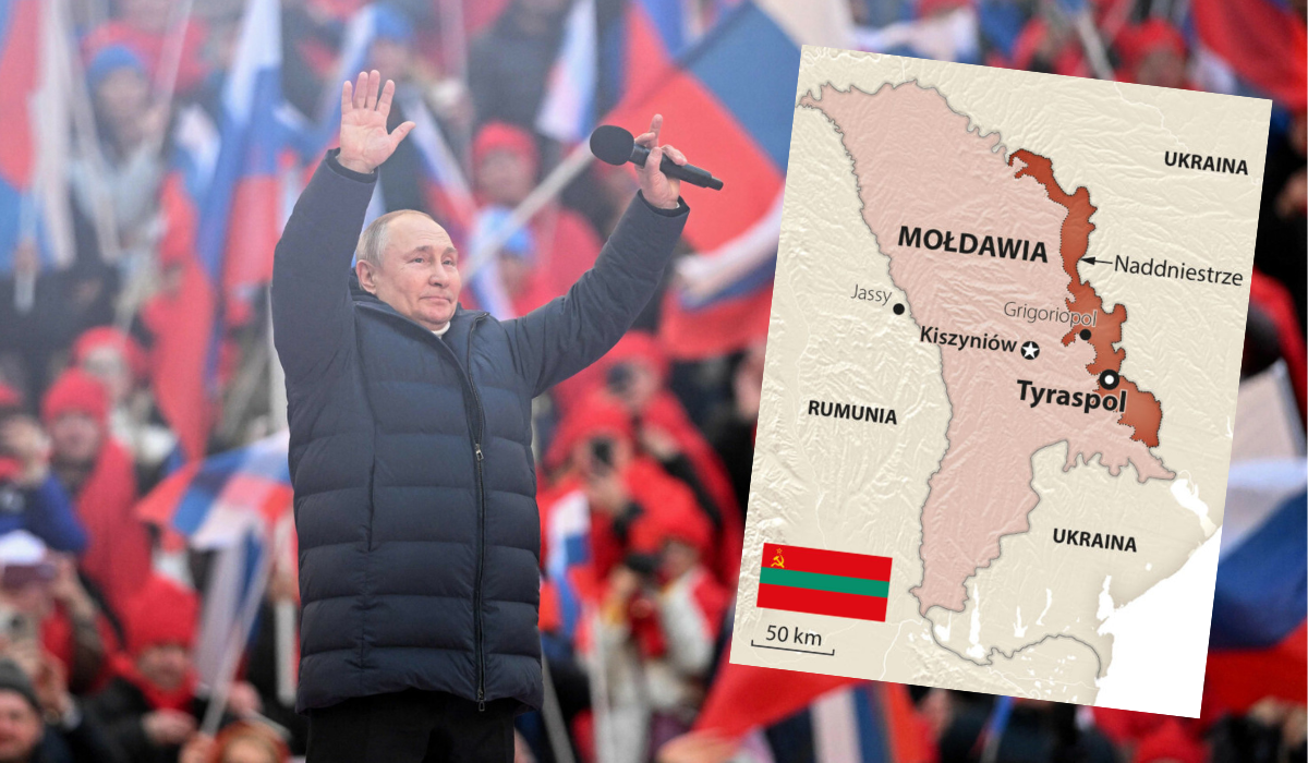 Według The Times, Rosja chce z rozpędu wziąć nie tylko Ukrainę, ale planuje też atak na Mołdawię