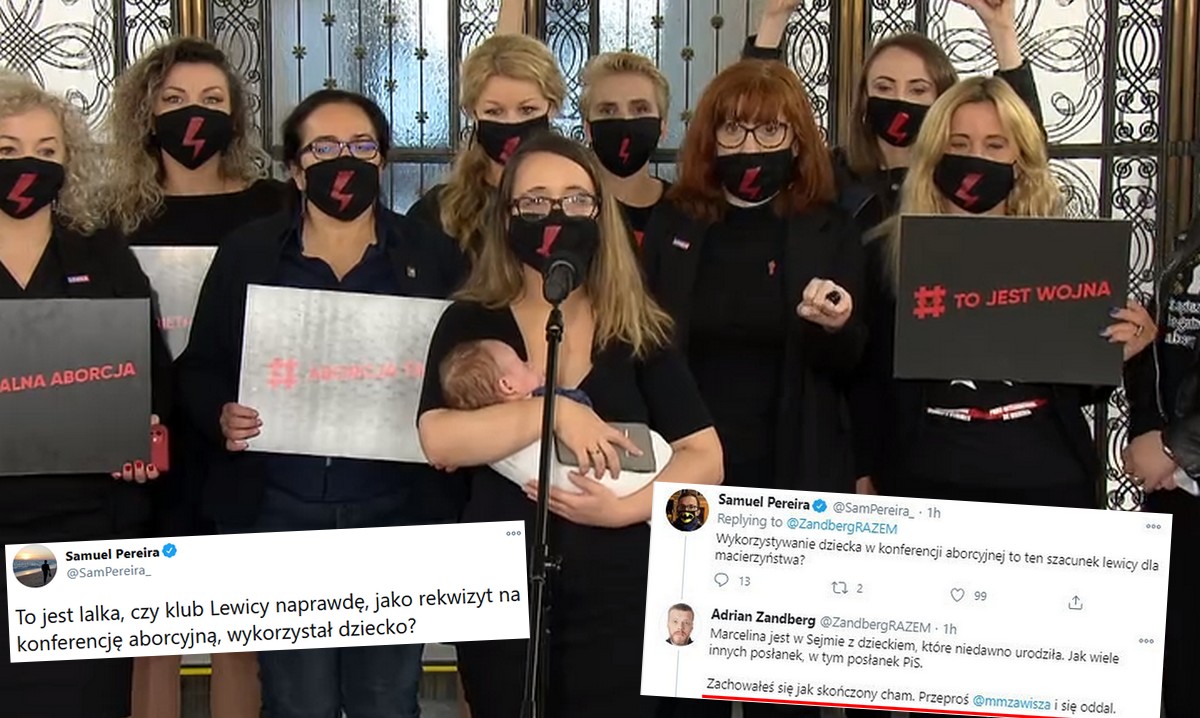 Zandberg wyzywał Pereirę od chamów i poprosił go o oddalenie się