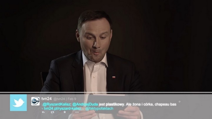 Prezydent Duda został nominowany do plebiscytu "SREBRNE USTA 2017", organizowanego przez radiową "Trójkę"