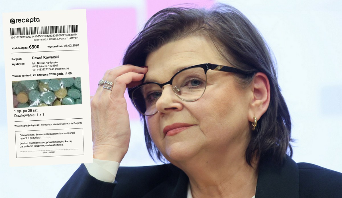 Dziennikarka "Uwagi" w ramach prowokacji kupiła nielegalnie leki i to na dane minister Leszczyny