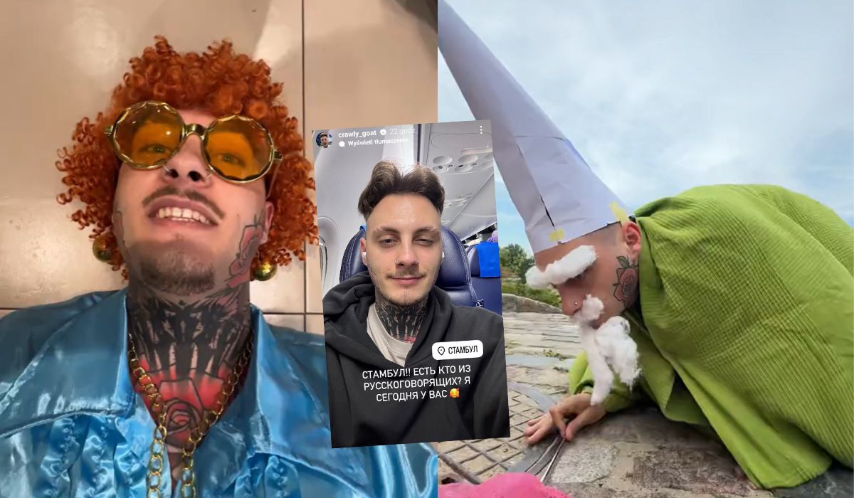 Crawly, irytujący gnom z TikToka męczący pracowników, opuszcza Polskę i planuje przenieść się do Moskwy