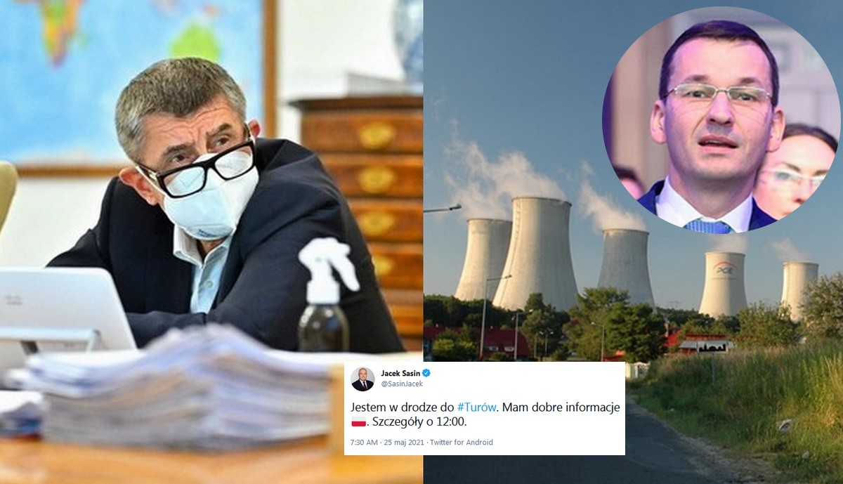 Morawiecki: dogadaliśmy się w sprawie Turowa, Babiš: nie dogadaliśmy się