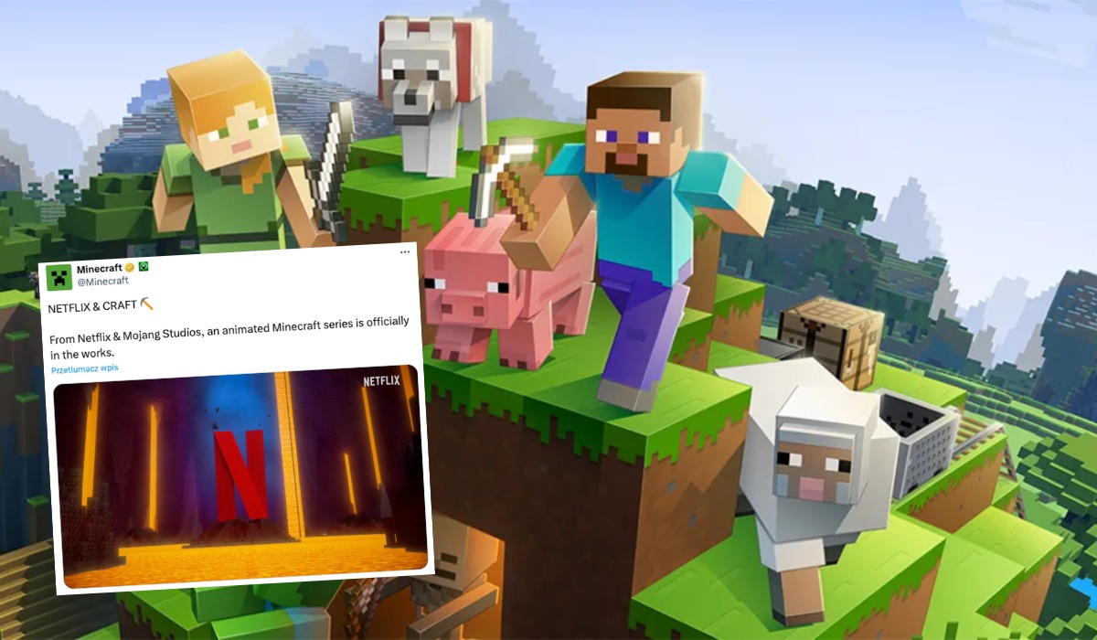 Netflix zapowiada serial animowany na podstawie Minecrafta
