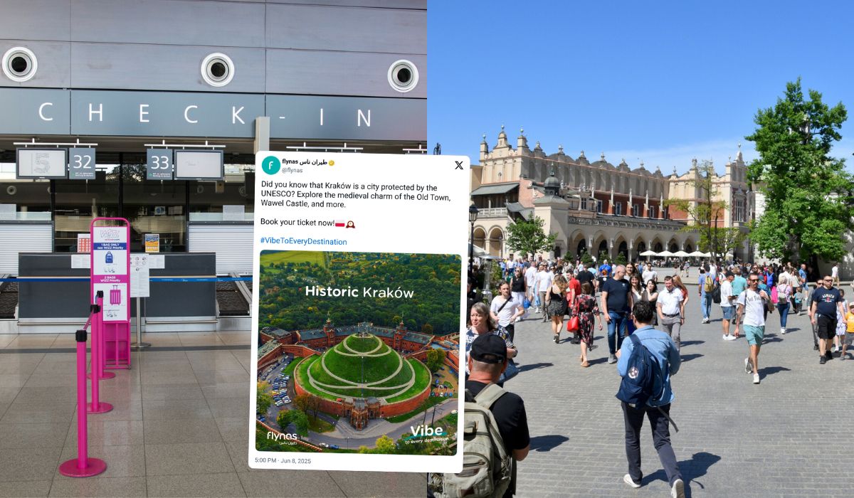 Wycieczki z Arabii Saudyjskiej do Krakowa cieszą się takim powodzeniem, że będzie więcej lotów