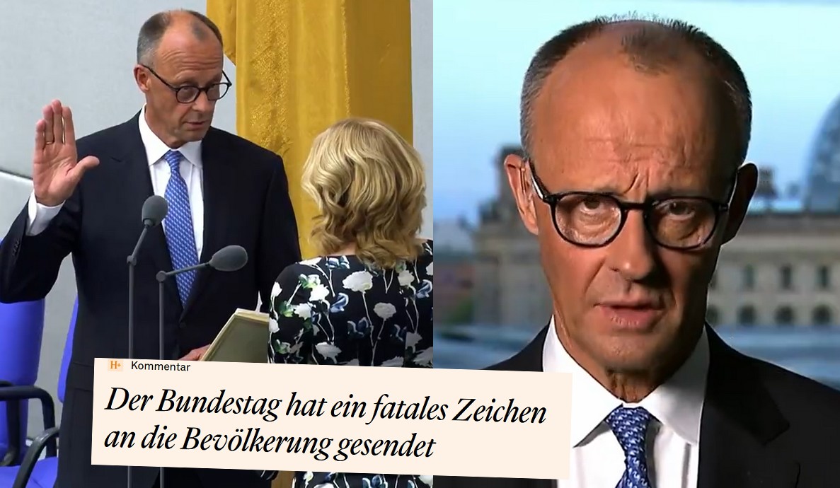 Niemiecka prasa komentuje wybór Merza na kanclerza: "sytuacja na pewno trafi do podręczników historii"