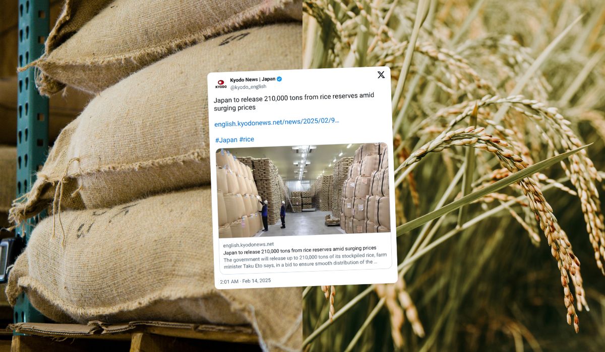 Japonia uwalnia 200 000 ton zapasów ryżu, chce walczyć z inflacją