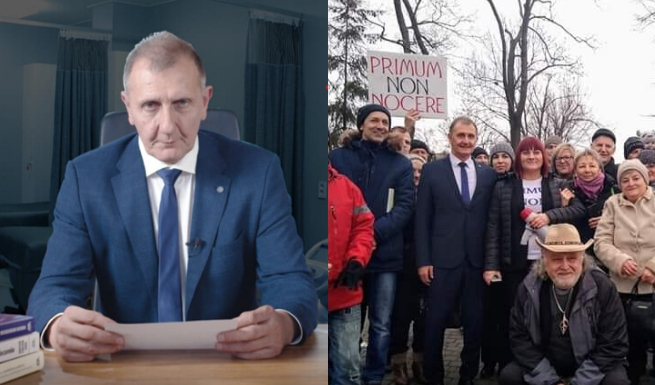 Lekarz, który porównywał szczepionki do komór gazowych, z zakazem wykonywania zawodu