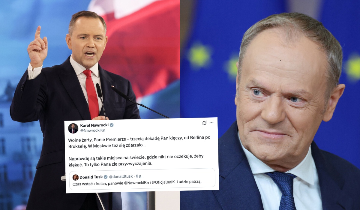 Premier i prezydent poprztykali się o to, który bardziej klęczy przed Brukselą, a który przed Trumpem