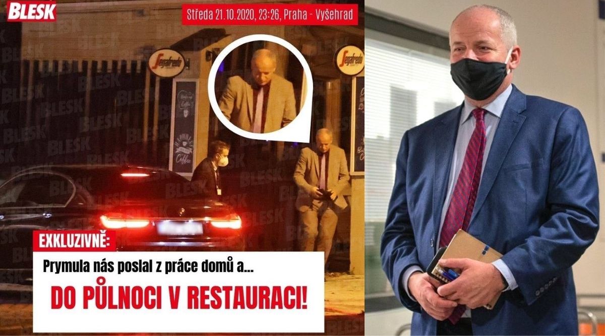 Czechy: minister zdrowia przyłapany bez maseczki w restauracji, premier wzywa do dymisji