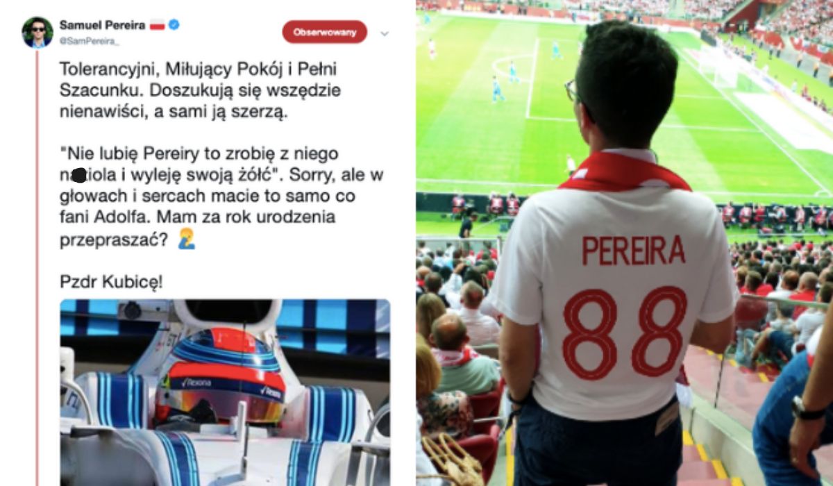 Pereira krytykowany za koszulkę z meczu Polska-Izrael: mam za rok urodzenia przepraszać?