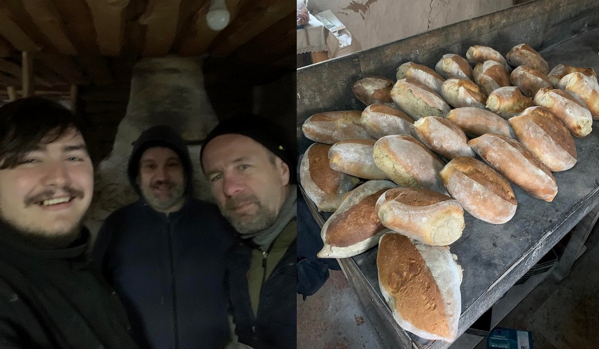 Piekarze z Poznania już pieką i rozdają chlebek w Ukrainie