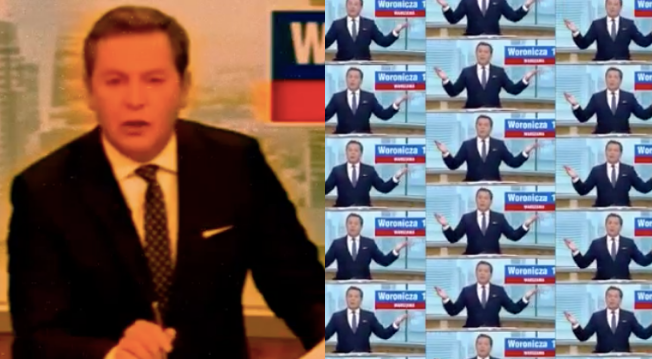 Ktoś złożył w zgrabny teledysk dziennikarstwo Michała "Czopka" Adamczyka