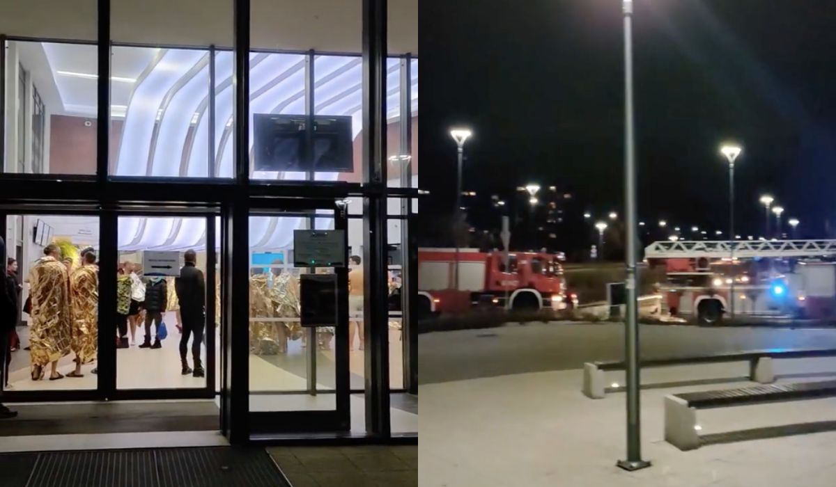 Tychy: w aquaparku podczas alarmu przeciwpożarowego zrobiła się kolejka, bo trzeba było bilety rozliczyć