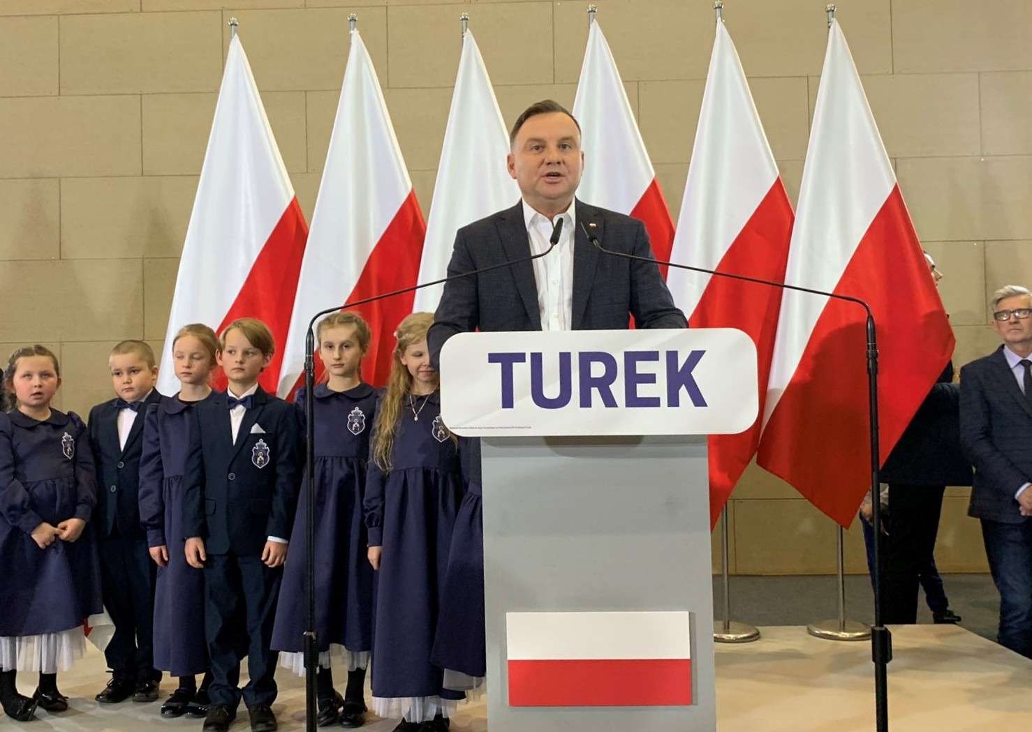 Andrzej Duda w Turku uspokaja: ceny rosną, ale przejściowo, m.in. przez kryzys na Bliskim Wschodzie