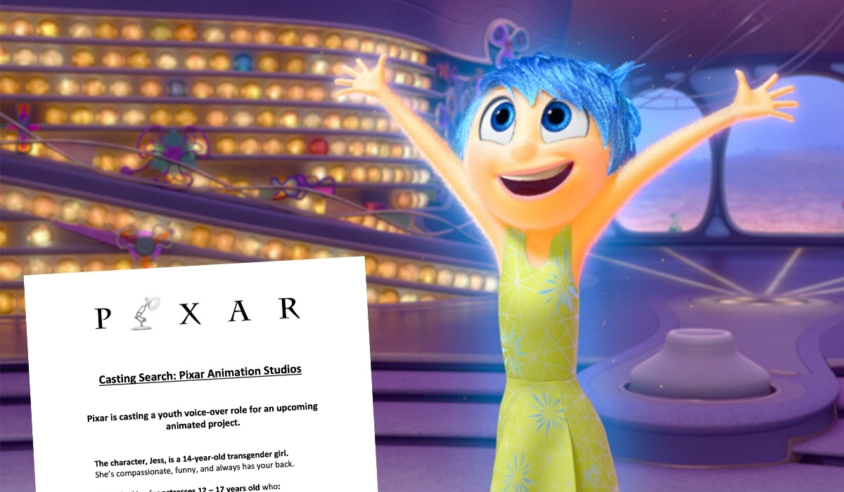 Pixar wprowadzi do jednej z nowych animacji transpłciową nastolatkę