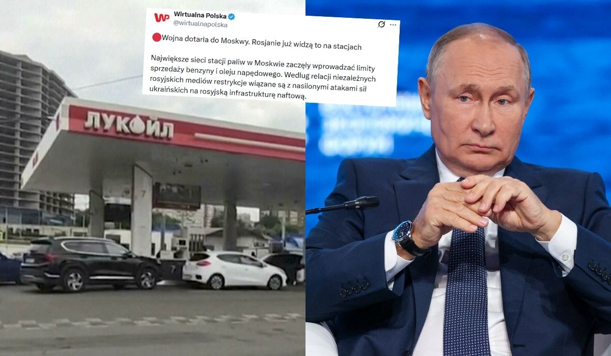 Z jakiegoś powodu Rosja zmaga się z niedoborami paliwa na stacjach