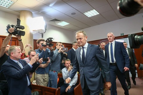 Wasserman przełożyła przesłuchanie Tuska na po wyborach