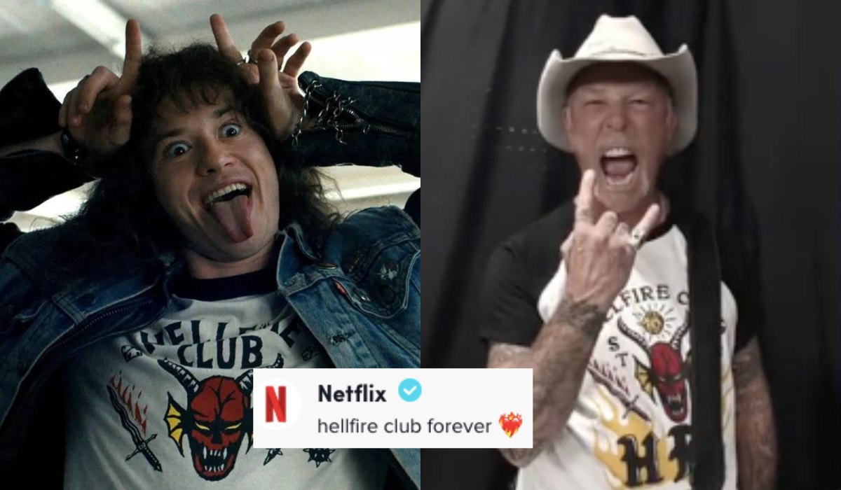 Metallica odtworzyła na TikToku scenę ze Stranger Things, w której odtwarzany jest utwór Master Of Puppets