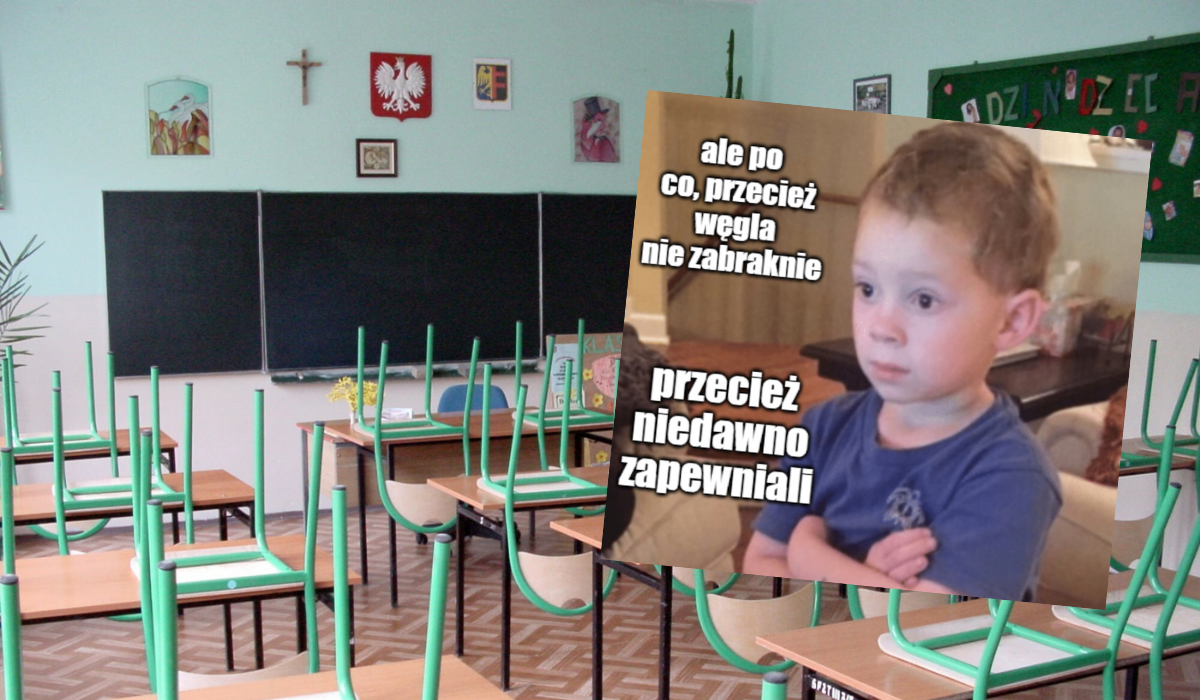 Rząd już uprzedził, że jak zabraknie węgla, to uczniowie przejdą na nauczanie zdalne, jest odpowiednie rozporządzenie