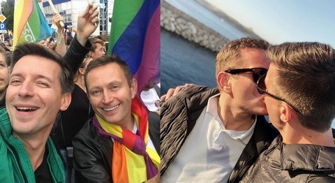 Michał Cessanis nie wystąpi już w TVP, bo jest gejem i chłopakiem Pawła Rabieja