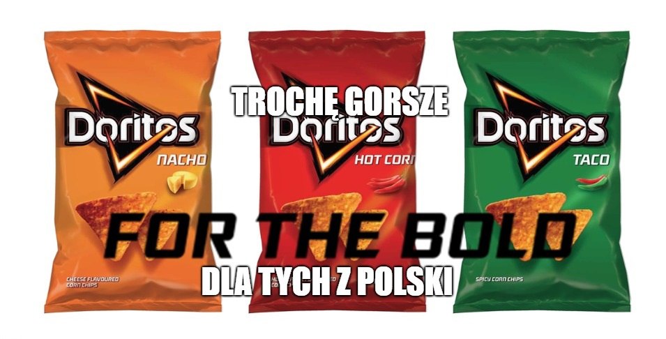 Doritos zamierza przestać sprzedawać gorsze jedzenie w Polsce