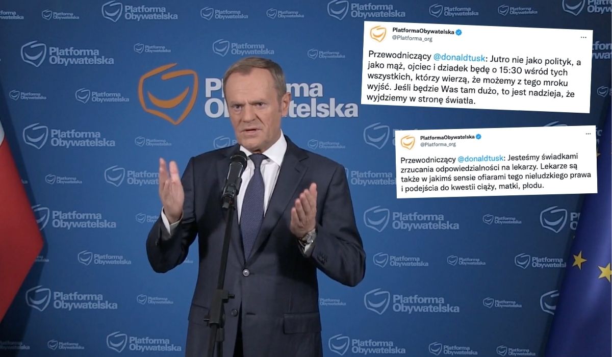 Donald Tusk: w Polsce, przez decyzję Trybunału, to prokurator a nie lekarz prowadzi ciążę