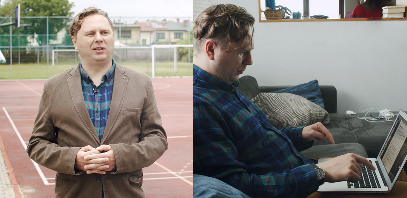 Komik z Pszczyny zrobił fajny skecz o tym, jak bardzo w dupie jest polska edukacja