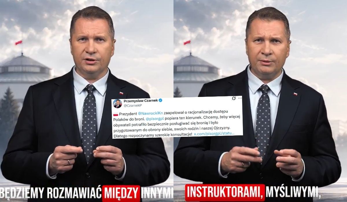 Przemysław Czarnek ogłosił konsultacje i prace nad zwiększeniem dostępu Polaków do broni