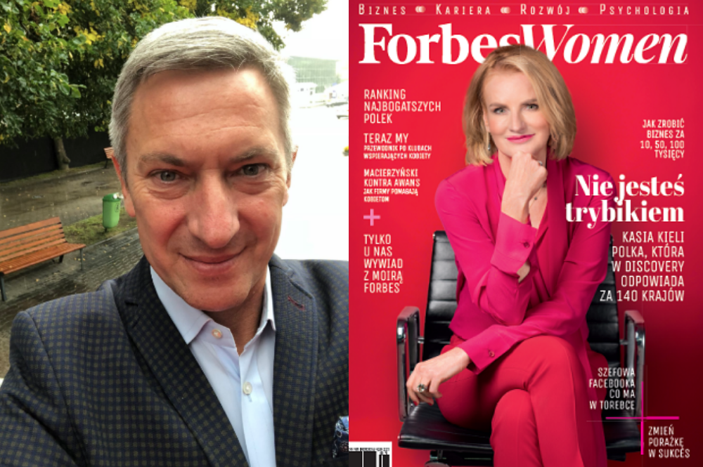 Naczelnym polskiego "Forbes Women" został mężczyzna, because it's 2019