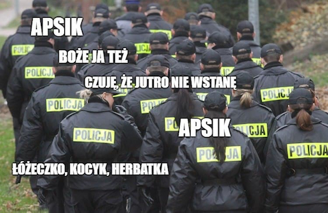 Epidemia "psiej grypy": już co piąty policjant jest na L4