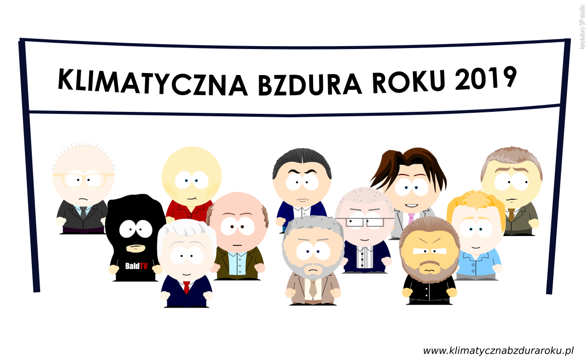 Głosowanie na Klimatyczną Bzdurę Roku 2019, zostały dwa dni na oddanie głosu