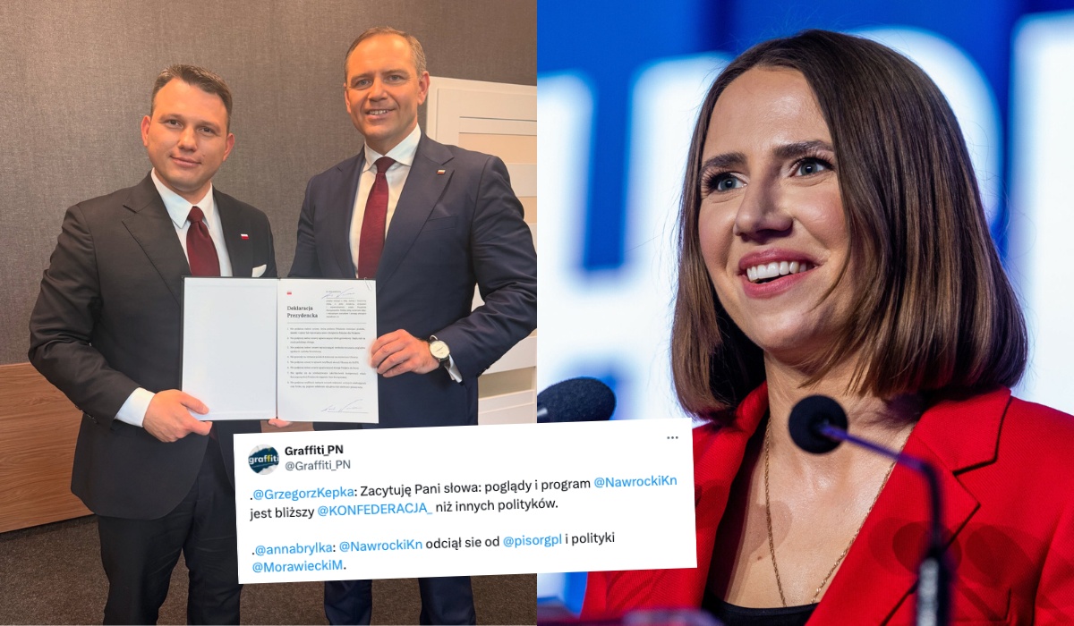 Bryłka miło o Nawrockim: wydaje się, że bliżej mu do Konfederacji niż do PiS