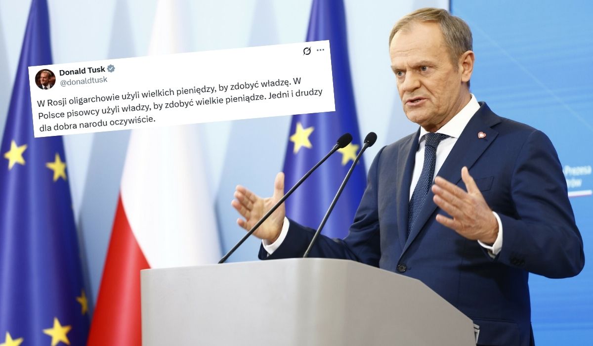 Premier Tusk smutno o politykach PiS, uważa, że są jak rosyjscy oligarchowie