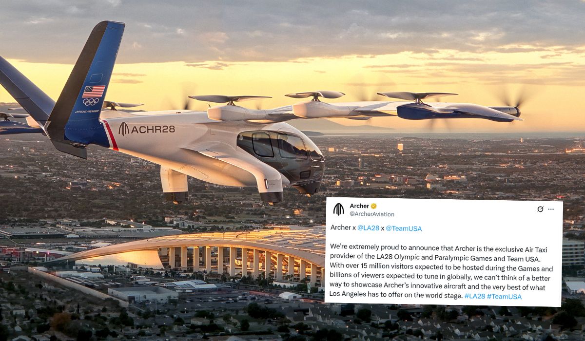 Los Angeles zamierza wozić kibiców latającymi taksówkami już w 2028 roku, podczas igrzysk olimpijskich