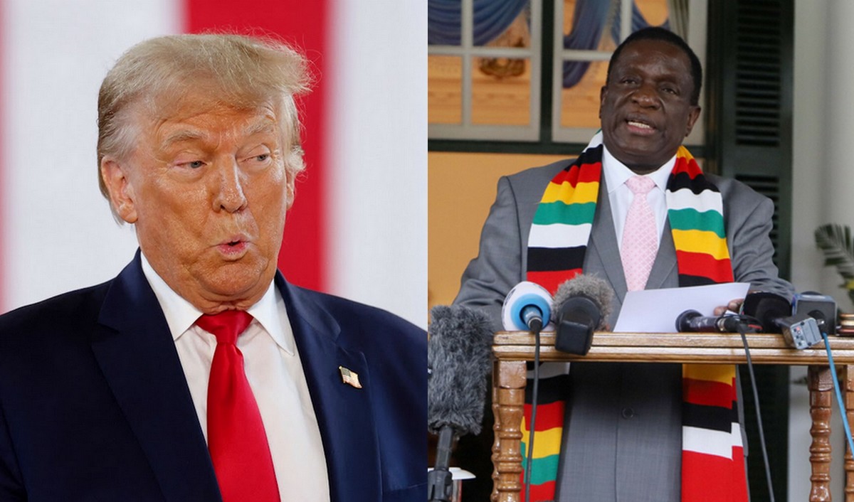 Prezydent Trump triumfuje nad Zimbabwe, które znosi cła wobec USA