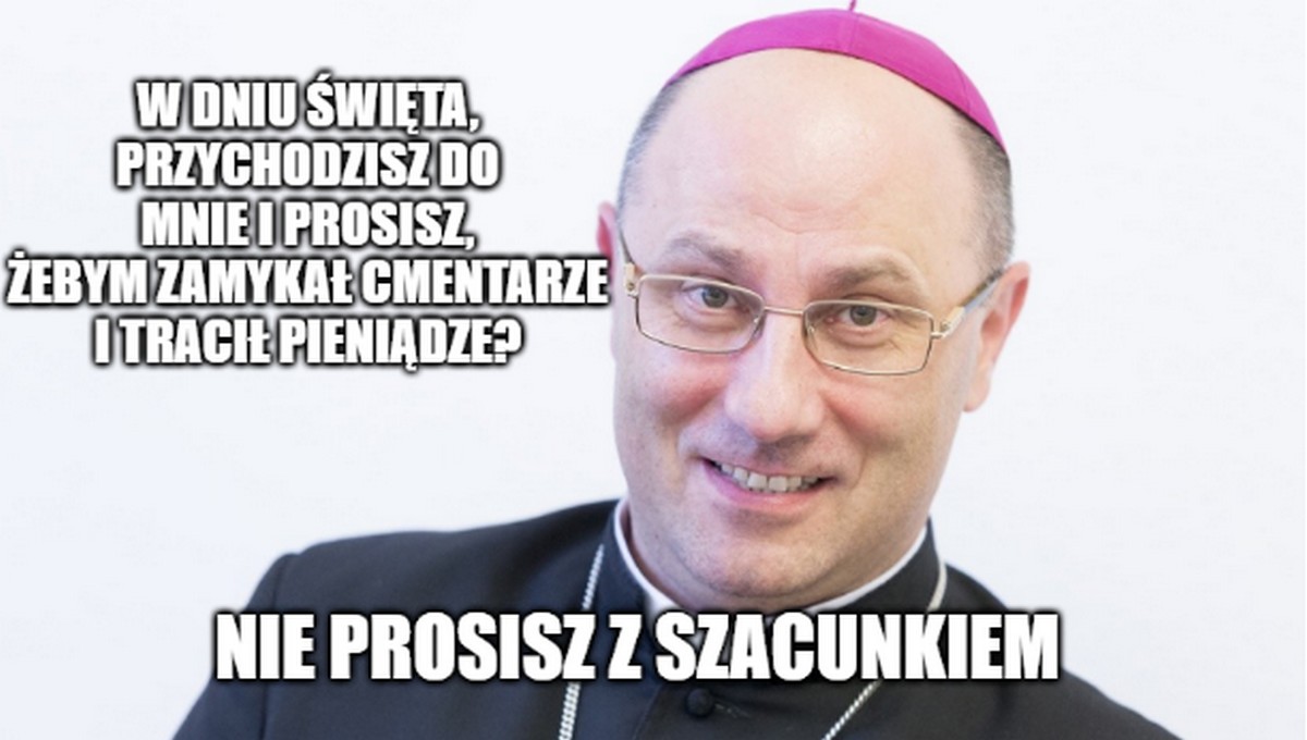 Prymas Polski nieprzyjemnie zaskoczony: nie konsultowano ze mną zamknięcia cmentarzy