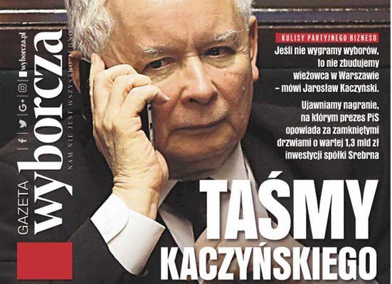 Wyborcza publikuje "taśmy biznesmena Kaczyńskiego": chciał zbudować wieżowce w centrum Warszawy