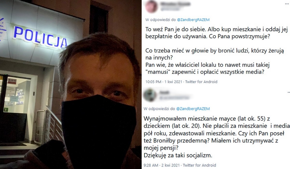 Zandberg krytykowany za interwencję w bezprawnej eksmisji matki z dzieckiem: "weź ich do siebie"