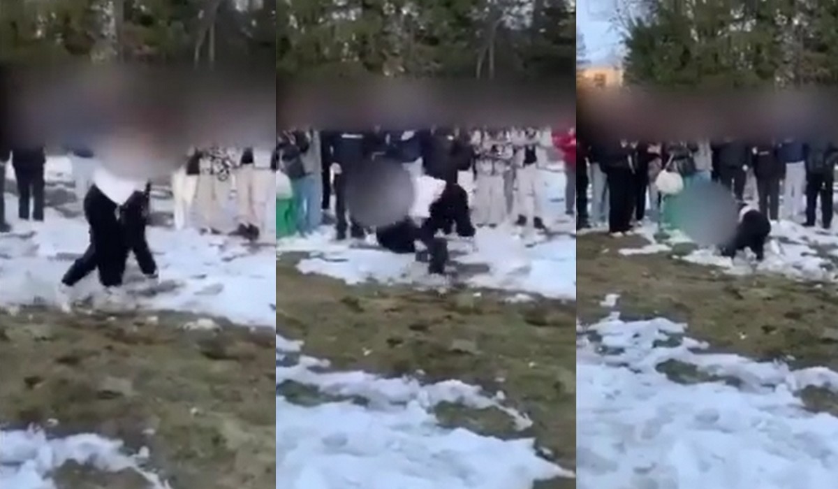 Zakopane: tłum zareagował na bójkę nastolatek odpowiedzialnie bijąc brawo i nagrywając