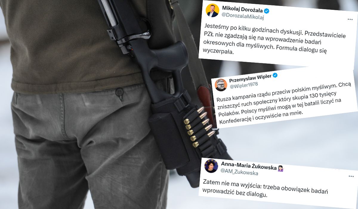 Myśliwi nie chcą być poddawani badaniom okresowym, Konfederacja zapowiada, że będzie ich bronić