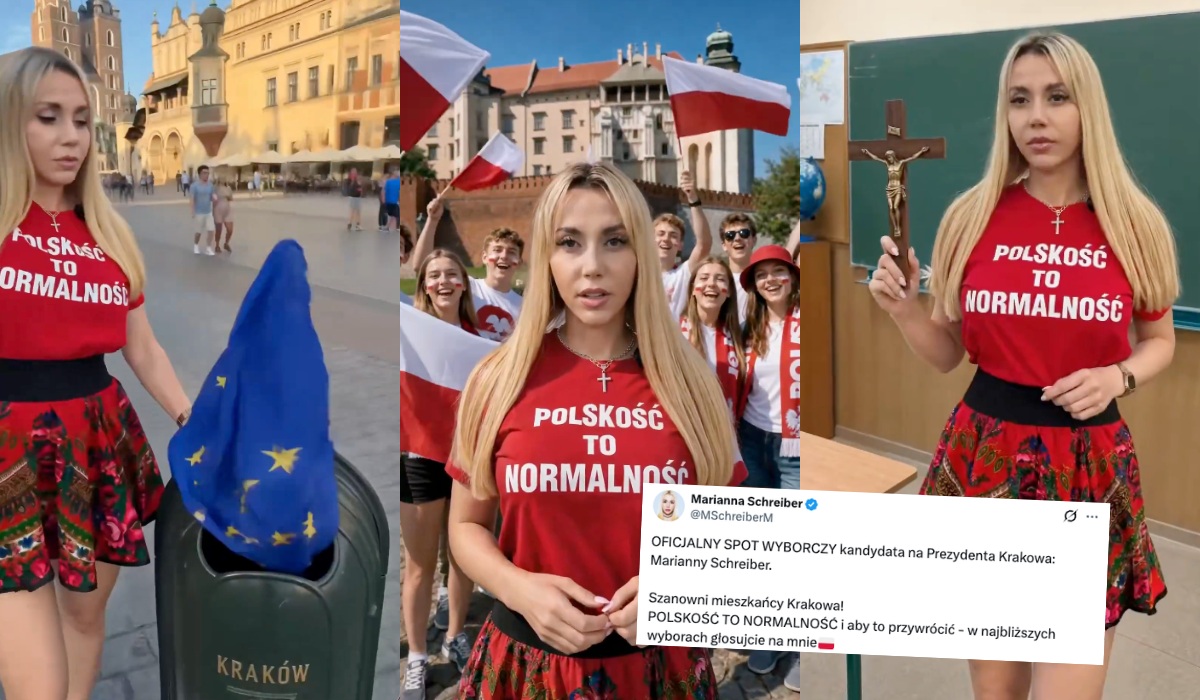 Marianna Schreiber chce bronić normalności jako prezydentka Krakowa