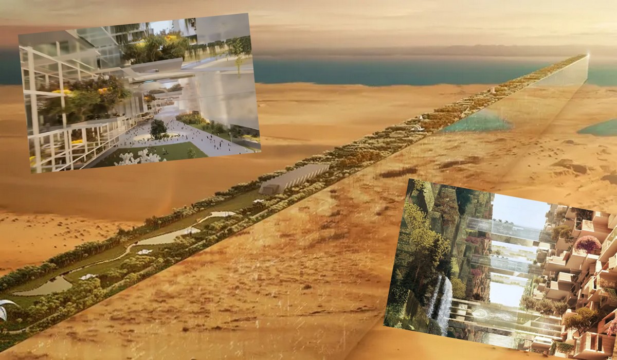 Arabia Saudyjska chce zbudować nowe miasto w formie jednego budynku o długości 170 km