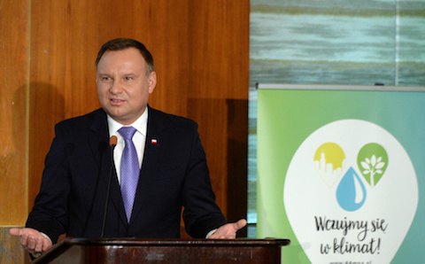 Duda: ja nie wiem, na ile człowiek przyczynia się do zmian klimatycznych